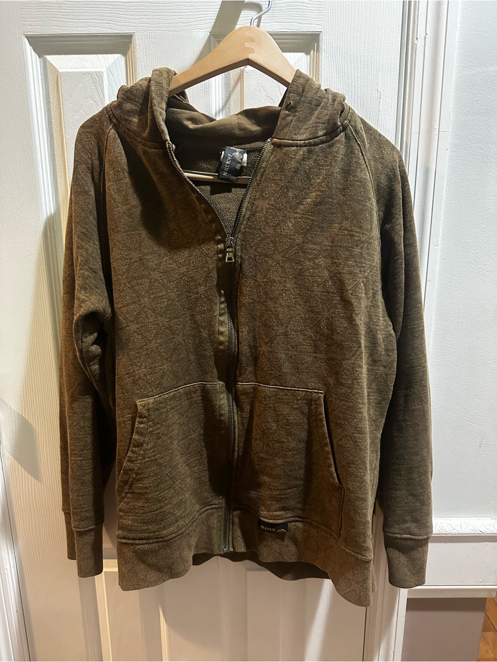 Vintage Holden Brown Zip Up Hoodie Full Zip Jacket Y2K Large

Missing hood draws